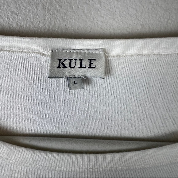 KULE The Cream and Latte Boyfriend Shirt - Picture 4 of 6